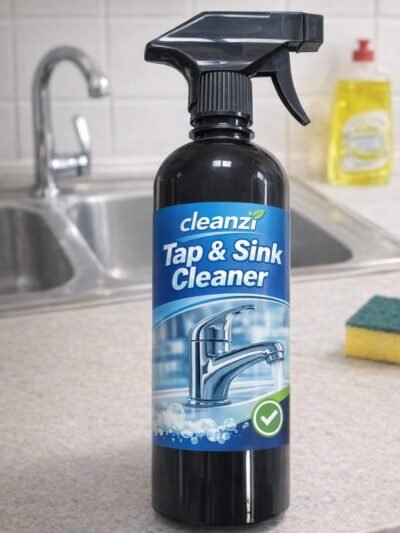Tap Cleaner & Tap and Sink Cleaner for Hard Water Stains | Cleanzi