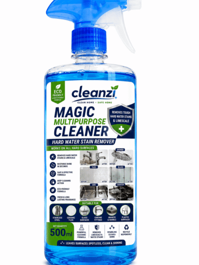 Cleanzi Multi-Purpose Cleaner – All-Purpose Surface Cleaner Spray | Removes Dirt, Grease & Germs